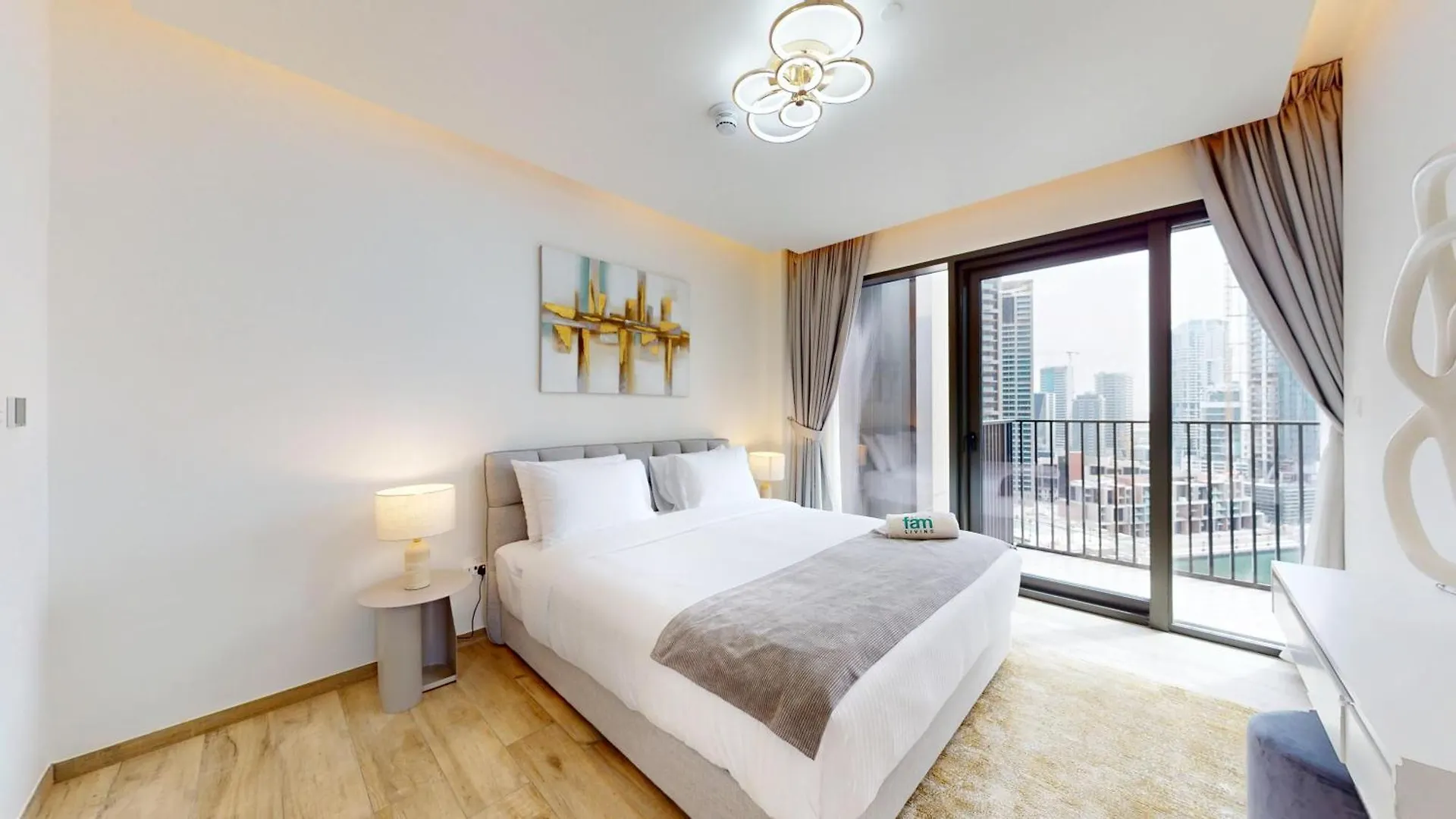 Fam Living -Modern 1 Bedroom Apt At Ahad Residences Dubai Apartment