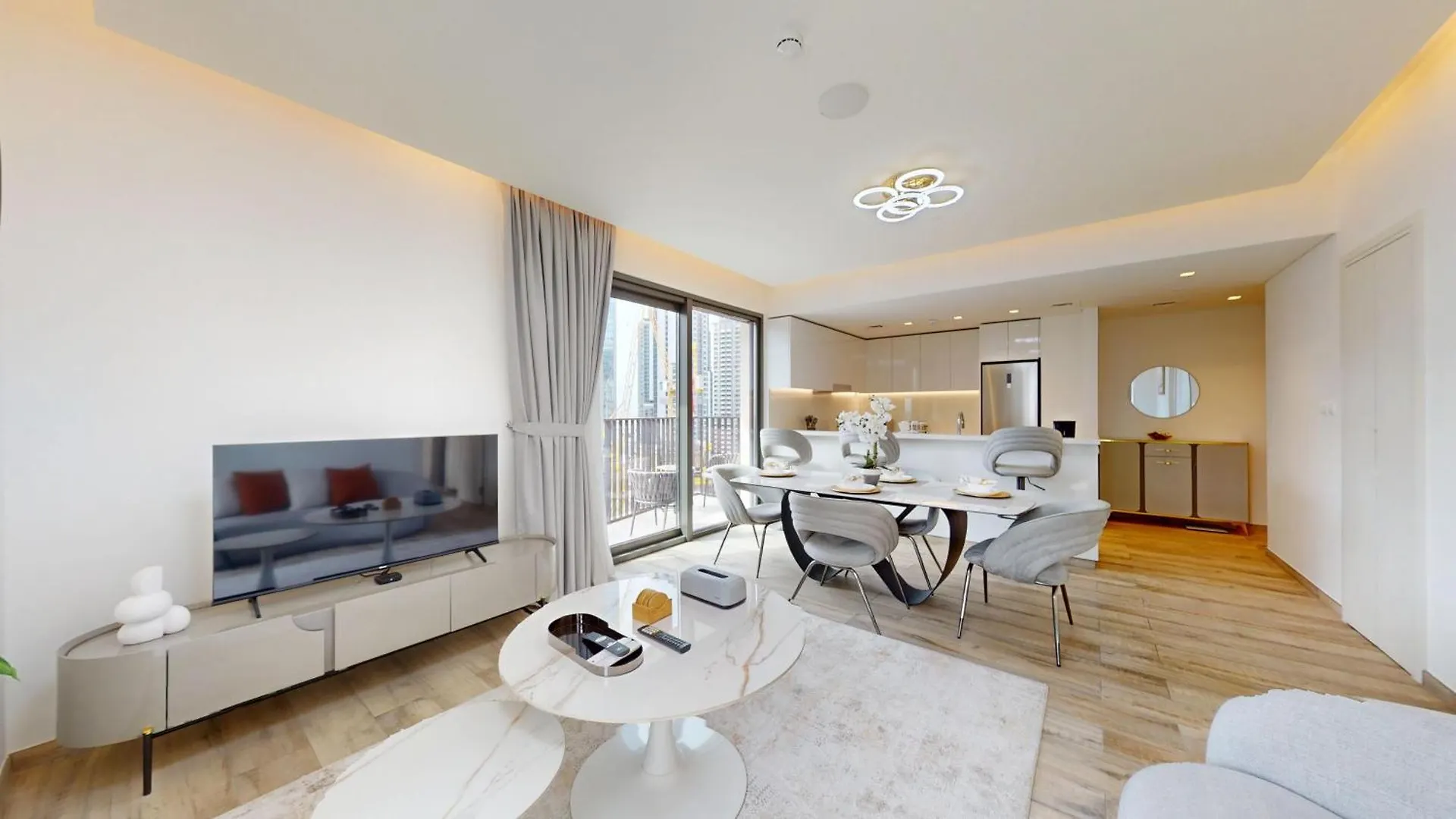 Fam Living -Modern 1 Bedroom Apt At Ahad Residences Dubai 0*,