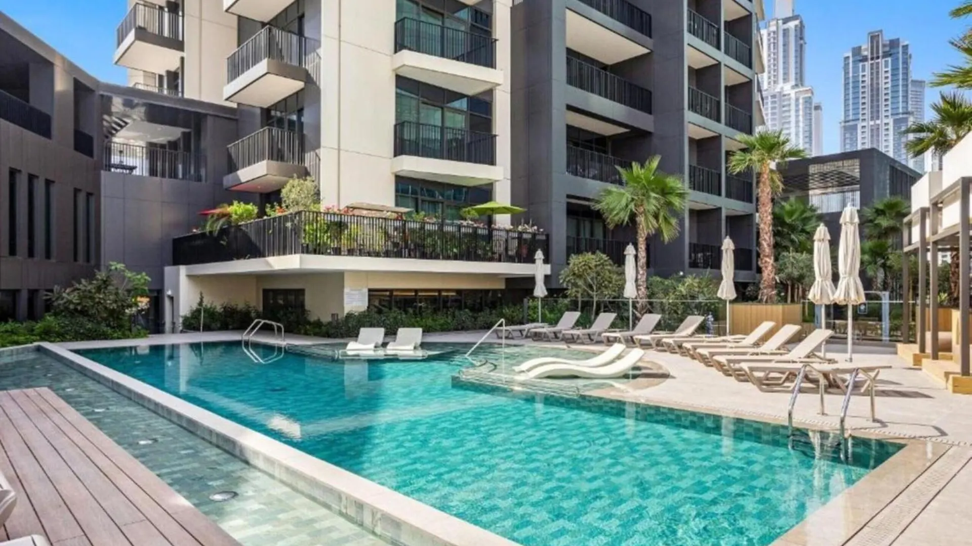 Fam Living -Modern 1 Bedroom Apt At Ahad Residences Dubai